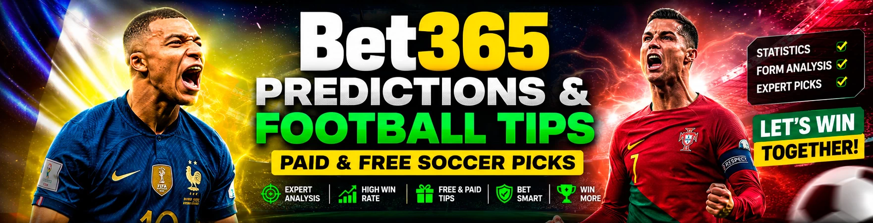Bet365 Predictions & Football Tips