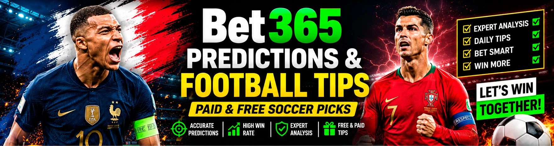 Bet365 Predictions & Football Tips